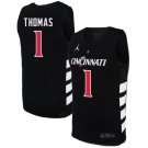 Day Day Thomas  #1 Cincinnati Bearcats 70s XII Patch   Black
