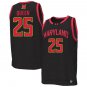 Derik Queen  #25 Maryland Terrapins College  All  Black