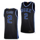 Duke Blue Devils Cooper Flagg  #2 Vapor Patch College  All  Black
