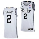 Duke Blue Devils Cooper Flagg  #2 Vapor Patch College  All  White