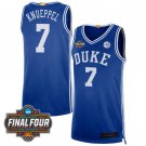 Duke Blue Devils Final Four Vapor Patch   Royal Kon Knueppel  #7