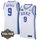 Duke Blue Devils Final Four Vapor Patch   White Khaman Maluach  #9