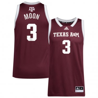 Erica Moon Jersery #3 Texas Aggies Vapor Patch College   - Maroon