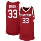 Evan Stinson  #33 Stanford Cardinal College  All  - Red