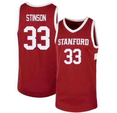 Evan Stinson  #33 Stanford Cardinal College  All  - Red