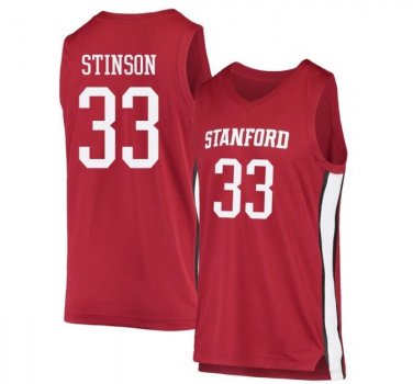 Evan Stinson  #33 Stanford Cardinal College  All  Red