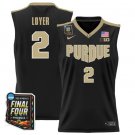 Fletcher Loyer  #2 Purdue Boilermakers Final Four Patch   Black