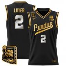 Fletcher Loyer  #2 Purdue Boilermakers Final Four Patch   Black Gold