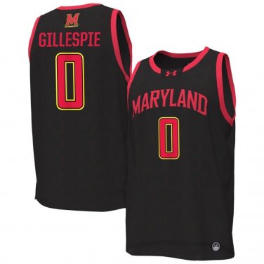 Gillespie  #0 Maryland Terrapins College   Black