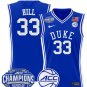 Grant Hill  #33 Duke Blue Devils 2025 ACC Champions Patch   Royal
