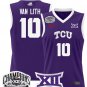 Hailey Van Lith  #10  TCU Horned Frogs 2025 Champions Patch   Purple