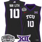 Hailey Van Lith  #10 TCU Horned Frogs 2025 Champions Patch   Back