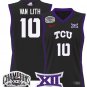 Hailey Van Lith  #10 TCU Horned Frogs 2025 Champions Patch   Back