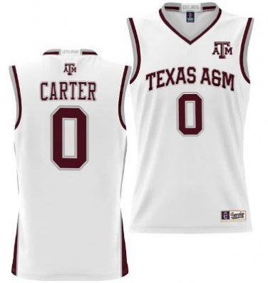 Jace Carter  #0  Texas Aggies College  All  White