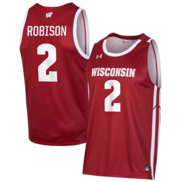 Jack Robinson  #2 Wisconsin Badgers College  All  Red
