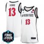 Jaedon LeDee  #13 San Diego State Aztecs B1G Final Four Patch   White