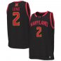 Jahari Long  #2 Maryland Terrapins College  All  Black
