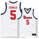 Jailah Donald  #5 St. Johns University Vapor Patch NCAA   White