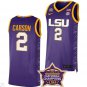 Jasmine Carson  #2 LSU Tigers National Championship SEC Patch   - Purple