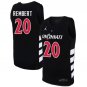 JJ Rembert  #20 Cincinnati Bearcats 70s XII Patch   Black
