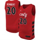 JJ Rembert  #20 Cincinnati Bearcats 70s XII Patch   Crimson