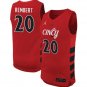 JJ Rembert  #20 Cincinnati Bearcats 70s XII Patch   Crimson