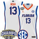 Joakim Noah  #13 Florida Gators 2025 SEC Tournament Champions Patch  White