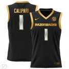 John Calipari  #1 Arkansas Razorbacks SEC Patch College   Black Gold