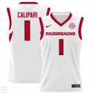 John Calipari  #1 Arkansas Razorbacks SEC Patch College   White