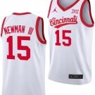 John Newman III  #15 Cincinnati Bearcats 70s XII Patch   White