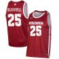 Johnathan Blackwell  #25 Wisconsin Badgers College  All  Red