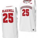 Johnathan Blackwell  #25 Wisconsin Badgers College  All  White