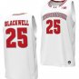 Johnathan Blackwell  #25 Wisconsin Badgers College  All  White