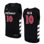 Josh Reed  #10 Cincinnati Bearcats 70s XII Patch   Black
