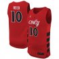 Josh Reed  #10 Cincinnati Bearcats 70s XII Patch   Crimson
