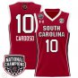 Kamilla Cardoso  #10 South Carolina Gamecocks National Champions   - Crimson