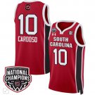 Kamilla Cardoso  #10 South Carolina Gamecocks National Champions   Crimson
