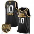 Kamilla Cardoso  #10 South Carolina Gamecocks National Champions  Black Gold