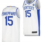 Kentucky Wildcats Reed Sheppard  #15 SEC Vapor Patch College  All  White