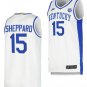Kentucky Wildcats Reed Sheppard  #15 SEC Vapor Patch College  All  White