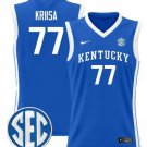 Kerr Kriisa  #77 Kentucky Wildcats SEC Vapor Patch College  All  Royal