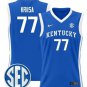 Kerr Kriisa  #77 Kentucky Wildcats SEC Vapor Patch College  All  Royal