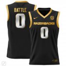 Khalif Battle  #0 Arkansas Razorbacks SEC Patch College   Black Gold