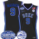 Khaman Maluach  #9 Duke Blue Devils 2025 ACC Champions Patch  All  Black