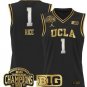 Kiki Rice  #1 UCLA Bruins 2025 Champions Patch College   Black Gold