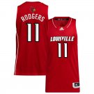 Kobe Rodgers  #11 Louisville Cardinals Vapor Patch College   - Red