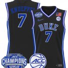 Kon Knueppel  #7 Duke Blue Devils 2025 ACC Champions Patch  All  Black