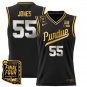 Lance Jones  #55 Purdue Boilermakers Final Four Patch   Black Gold