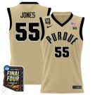 Lance Jones  #55 Purdue Boilermakers Final Four Patch   Gold