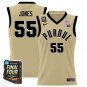 Lance Jones  #55 Purdue Boilermakers Final Four Patch   Gold